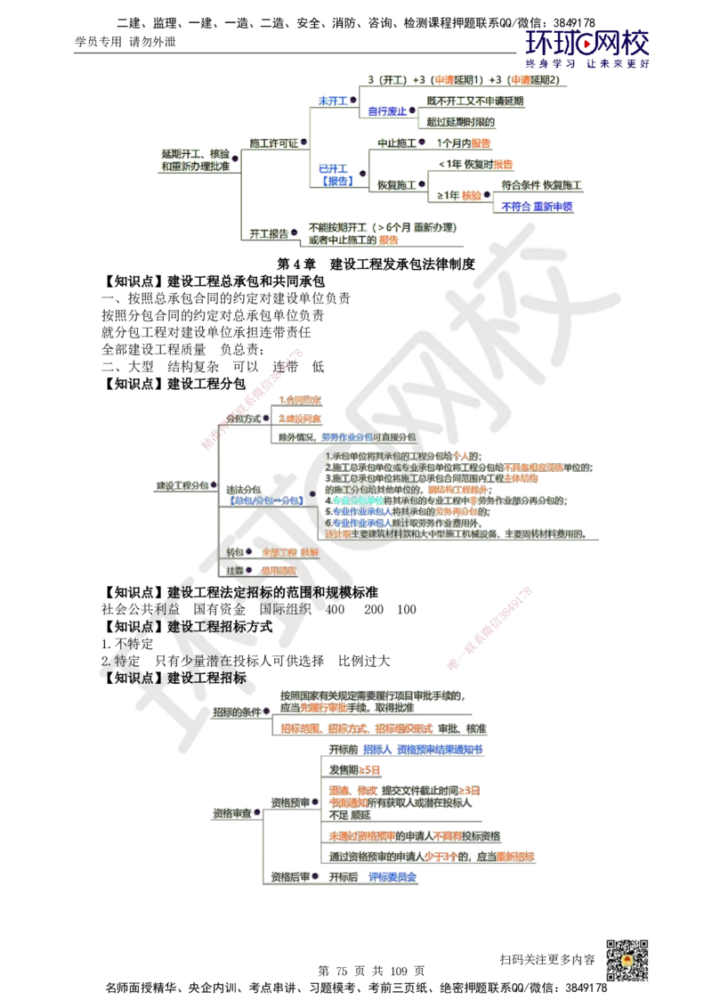 HQ-法规-重点知识闪记宝典_2026年一建法规_2025年一建法规SVIP_01-精华文档✿电子教材✿历年真题_67-法规《速记手册+知识点+考点清单+闪记宝典+总结资料》HQ