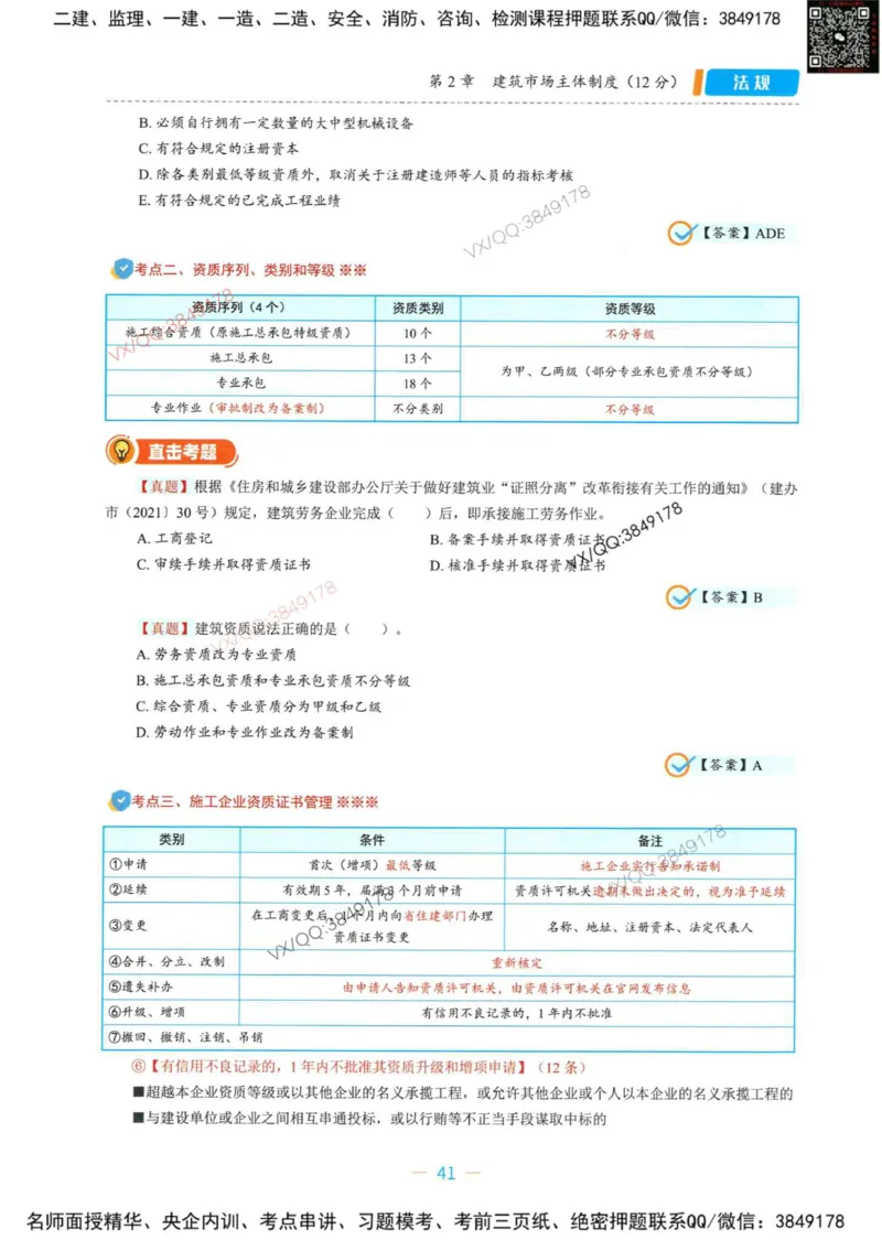 一建法规-王欣精讲讲义合集_2026年一建法规_2025年一建法规SVIP_01-精华文档✿电子教材✿历年真题_41-法规《精讲讲义合集》王欣