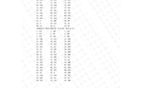 700以内加减混合第81-100篇答案_小学数学口算竖式脱式计算应用题一二三四五六年级上下册电_小学数学口算题库电子版（1-6）_小学数学口算二年级_口算题适合2年级