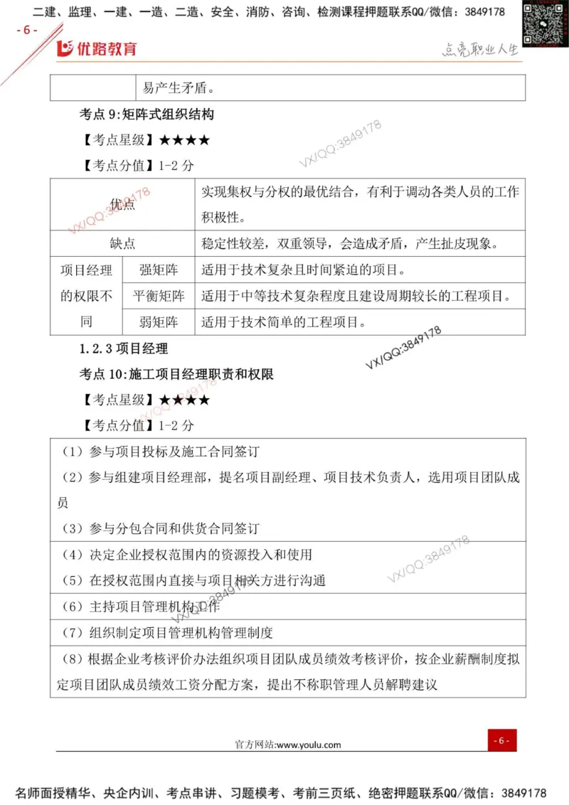 一级建造师《项目管理》三分钟速记点（一）_2026年一级建造师_2026年一建管理_2026年一建管理SVIP_2026一建管理SVIP_01-精华文档✿电子教材✿历年真题