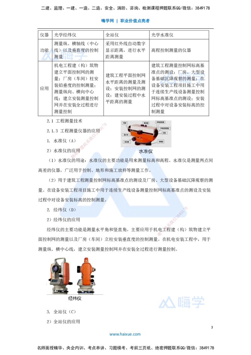 朱培浩-一级建造师-机电工程管理与实务-名师仿真带练1-卷一（1）选择题1_2026年一级建造师_2026年一建机电_2025年一建机电SVIP_04-冲刺串讲✿考点强化✿小灶集训_讲义