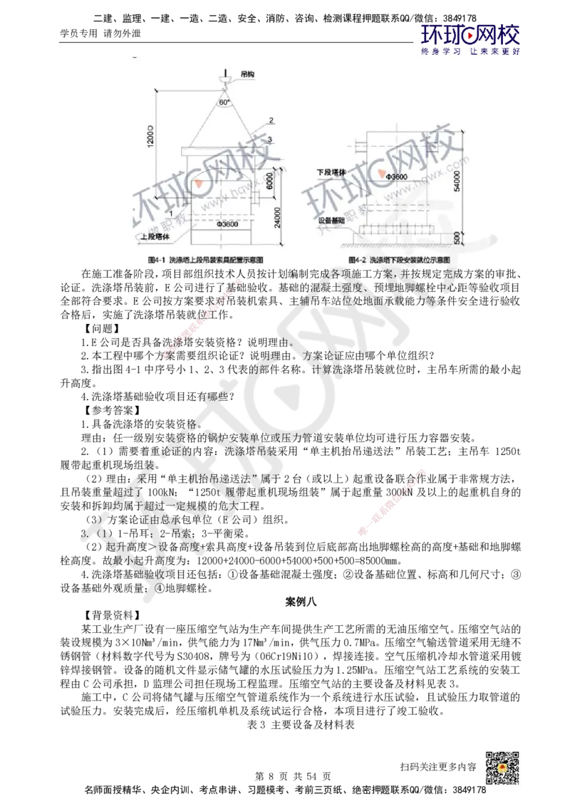 HQ-机电-案例50题_2026年一级建造师_2026年一建机电_2025年一建机电SVIP_01-精华文档✿电子教材✿历年真题_82-机电《案例100问+50题+实操指南》HQ