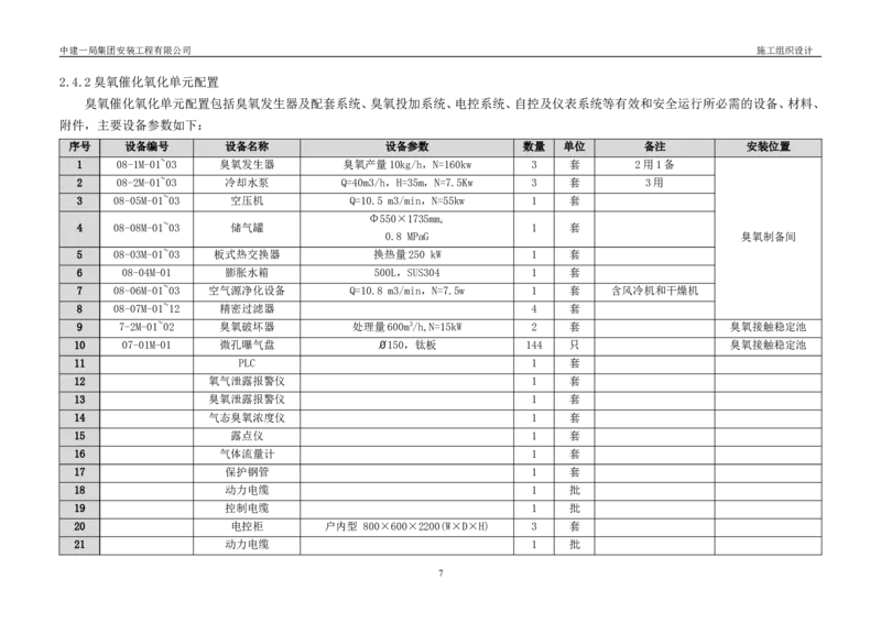 三等奖-金山卫污水厂改扩建工程施工组织设计-安装公司_2021-2023年优秀施组方案_施工组织设计_金山卫污水厂改扩建工程施工组织设计