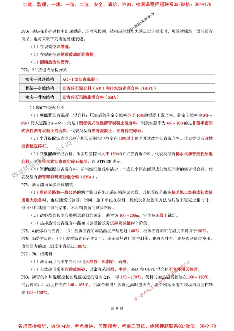 一建公路-考前划书_1_2026年一级建造师_2026年一建公路_2025年一建公路SVIP_05-考前密训✿央企特训✿机构普押_40-公路《央企考前画书》SMR