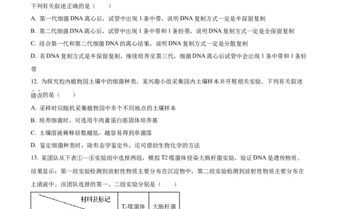 2022年高考生物真题（海南）（空白卷）_生物历年高考真题_新&middot;Word版2008-2025&middot;高考生物真题_生物（按省份分类）2008-2025_2008-2024&middot;（海南）生物高考真题