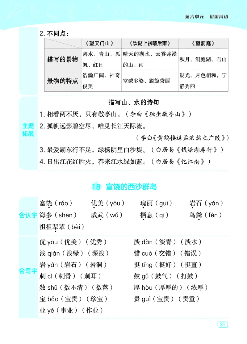 《典中点》23秋语文3年级上册（RJ）课堂重点笔记_三年级上下册资料_小学三年级学习资料-25年更新版_3-01、小学三年级语文上册_3-1-2、练习题、作业、试题、试卷_电子册类
