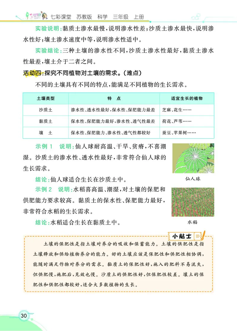 《七彩课堂》科学3年级上册（苏教版）_三年级上下册资料_小学三年级学习资料-25年更新版_3-09、小学三年级科学上册_苏教版_电子册类