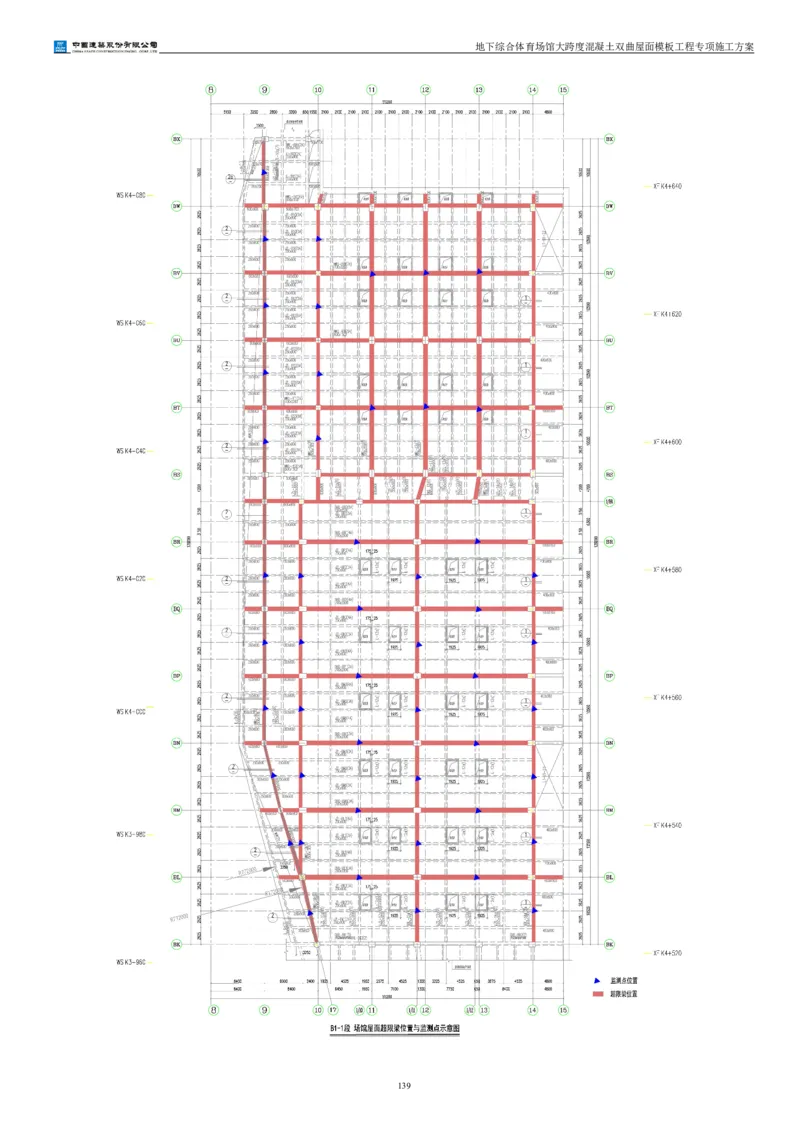 三等奖-地下综合体育场馆大跨度混凝土双曲屋面模板工程专项施工方案-西北公司_2021-2023年优秀施组方案_施工方案_地下综合体育场馆大跨度混凝土双曲屋面模板工程专项施工方案