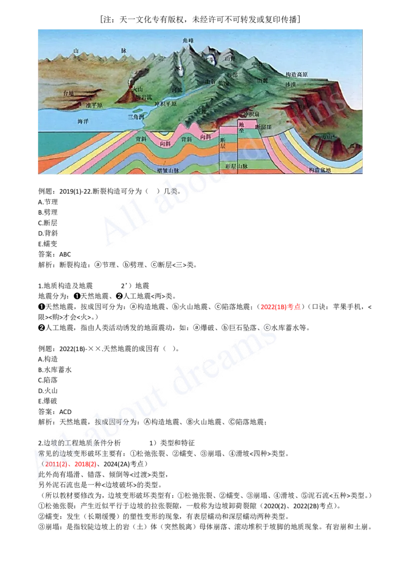 2025-05-第1篇-第1章-1.1-水利水电工程勘测（五）_2026年一级建造师_2026年一建水利_2025年一建水利SVIP_02-基础精讲✿高端面授✿深度强化_12-水利《天一精讲班》李想KL_讲义