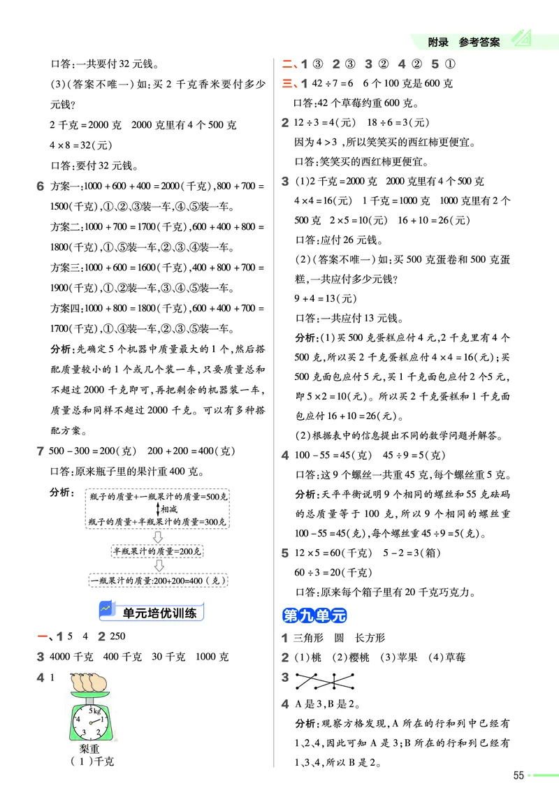 《作业帮》24春数学2年级下册（RJ）_二年级上下册资料_小学二年级学习资料-25年更新版_2-04、小学二年级数学下册_2-4-2、练习题、作业、试题、试卷_人教版_电子册类
