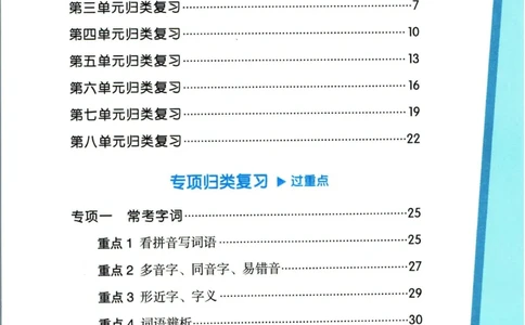 《全能100分》单元归类复习-语文1年级下册（RJ）_一年级上下册资料_小学一年级学习资料-25年更新版_1-02、小学一年级语文下册_3-6-2-2、练习题、作业、专项、试卷_部编（人教）版_电子册类