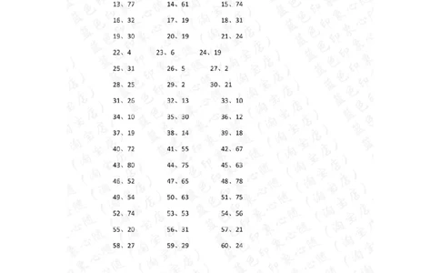 80以内混合加减第81-100篇答案_小学数学口算竖式脱式计算应用题一二三四五六年级上下册电_小学数学口算题库电子版（1-6）_小学数学口算一年级_口算题适合1年级(含答案）