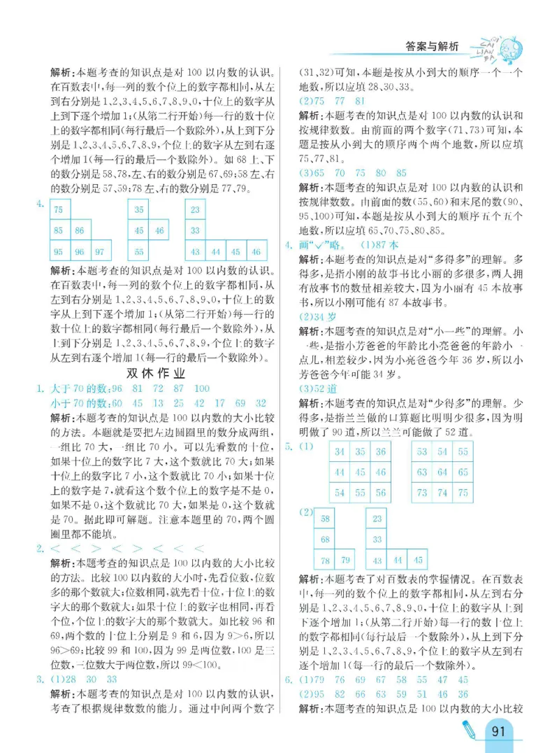 《七彩练霸》数学1年级下册（BS）_一年级上下册资料_小学一年级学习资料-25年更新版_1-04、小学一年级数学下册_1-4-2、练习题、作业、试题、试卷_北师大版_电子册类