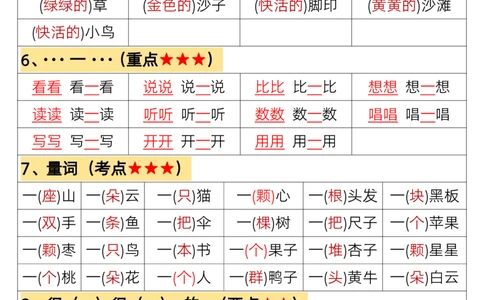 8.27一上语文必背汇总_一年级上下册资料_一年级上册小红书同款资料_一年级(1)
