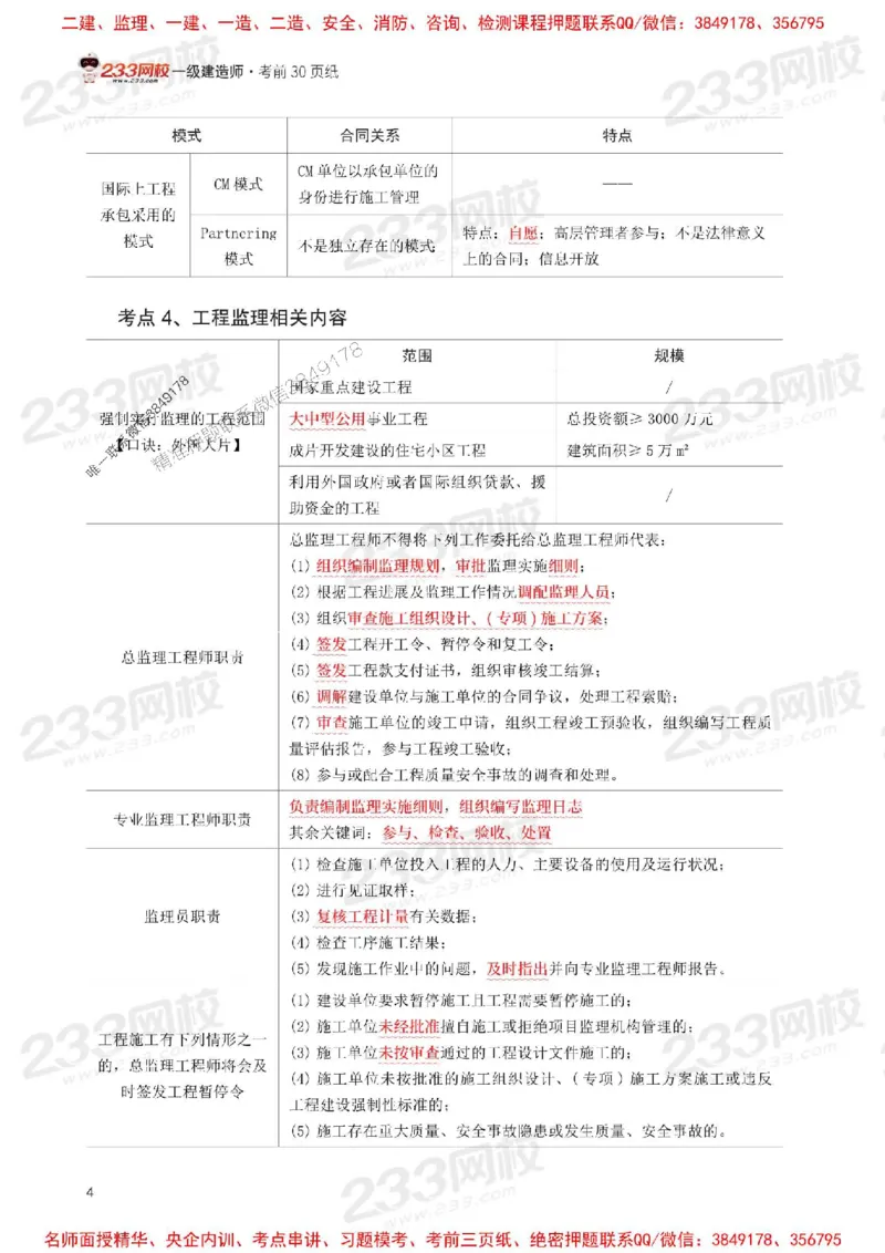 Removed_2025年一级建造师《项目管理》考前30页纸_1_2026年一级建造师_2026年一建管理_2025年一建管理SVIP_05-考前密训✿央企特训✿机构普押_13-管理《考前必背30页纸》233