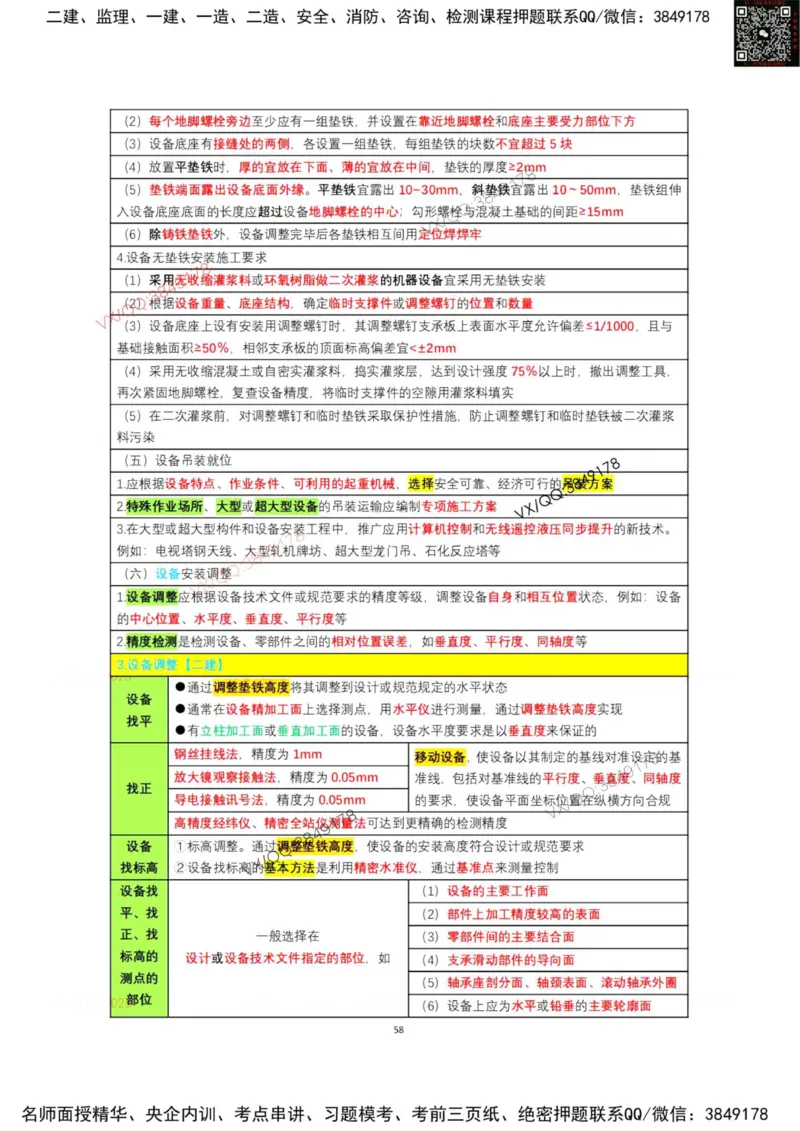 学霸笔记技术部分（忠海机电内部)_2026年一级建造师_2026年一建机电_2025年一建机电SVIP_01-精华文档✿电子教材✿历年真题_53-机电《学霸笔记技术部分》刘忠海