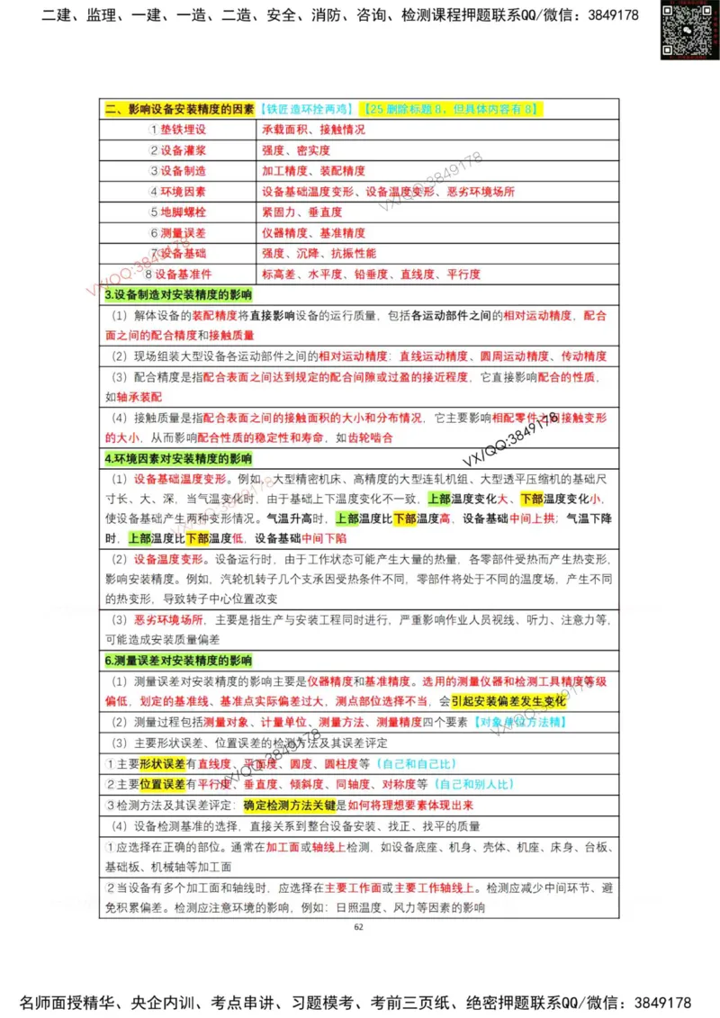 学霸笔记技术部分（忠海机电内部)_2026年一级建造师_2026年一建机电_2025年一建机电SVIP_01-精华文档✿电子教材✿历年真题_53-机电《学霸笔记技术部分》刘忠海