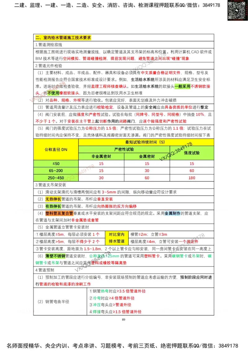 学霸笔记技术部分（忠海机电内部)_2026年一级建造师_2026年一建机电_2025年一建机电SVIP_01-精华文档✿电子教材✿历年真题_53-机电《学霸笔记技术部分》刘忠海