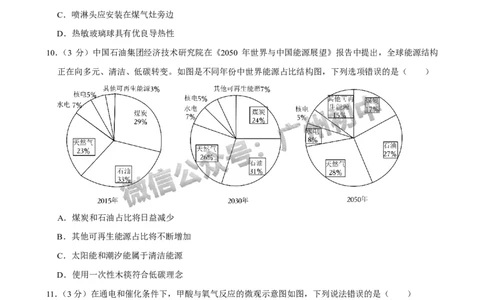 2024花都区中考一模化学试题答案解析_广州九上月考+期中+期末+一模二模+中考真题_广州2024年中考一模_花都区