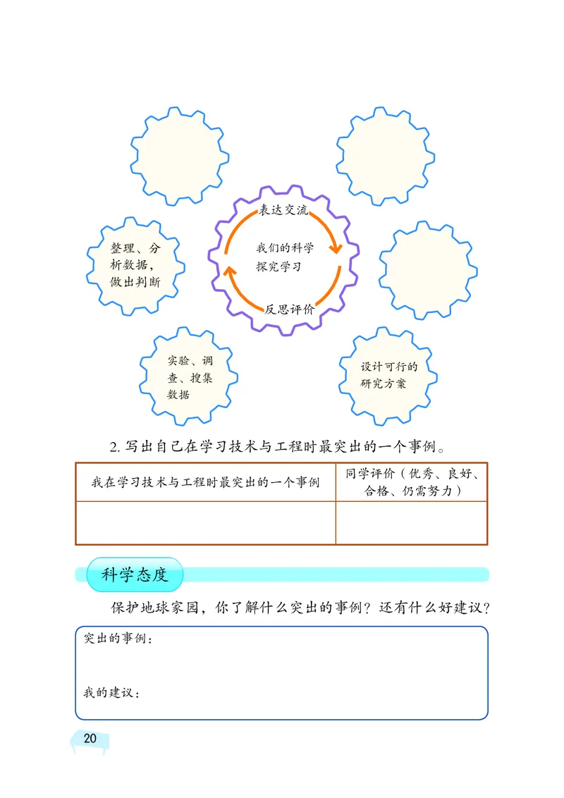 湘科版6年级科学下册活动手册_全部版本&bull;小学科学电子课本_湘科版小学科学电子课本