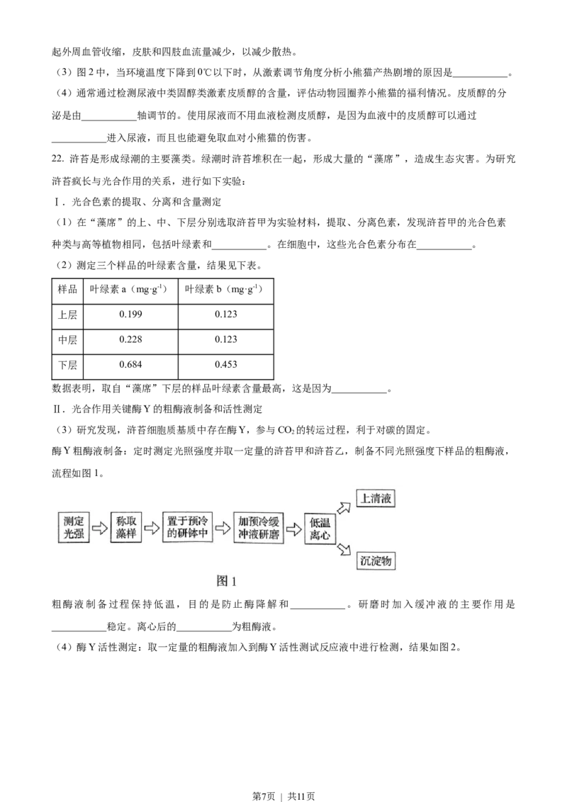 2022年高考生物试卷（辽宁）（空白卷）_生物历年高考真题_新&middot;Word版2008-2025&middot;高考生物真题_生物（按试卷类型分类）2008-2025_自主命题卷&middot;生物（2008-2025）_辽宁自主命题&middot;生物（2021-2024）