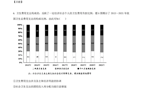 2023年高考政治试卷（重庆）（解析卷）_政治历年高考真题_新&middot;PDF版2008-2025&middot;高考政治真题_政治（按年份分类）2008-2025_2023&middot;政治高考真题