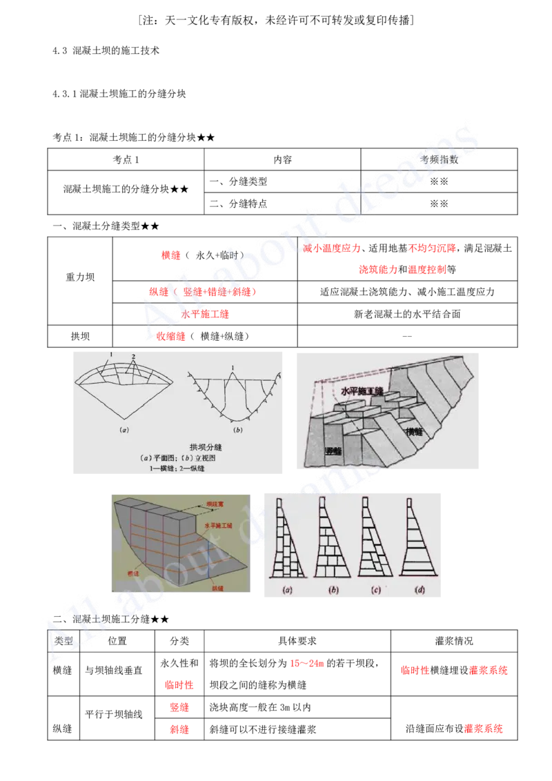 2025-19-第1篇-第4章-4.3-混凝土坝的施工技术_2026年一级建造师_2026年一建水利_2025年一建水利SVIP_02-基础精讲✿高端面授✿深度强化_12-水利《天一精讲班》李想、王欣KL_王欣_讲义