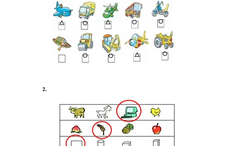 6.1分类的初步认识和按给定的标准分类_一年级上下册资料_小学一年级学习资料-25年更新版_1-03、小学一年级数学上册_冀教版_02、课时练习