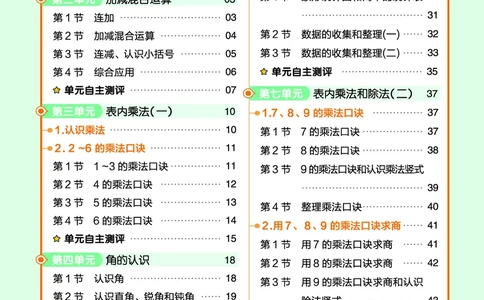 《作业帮》数学2年级上册（JJ）_二年级上下册资料_小学二年级学习资料-25年更新版_2-03、小学二年级数学上册_2-3-2、练习题、作业、试题、试卷_冀教版_电子册类