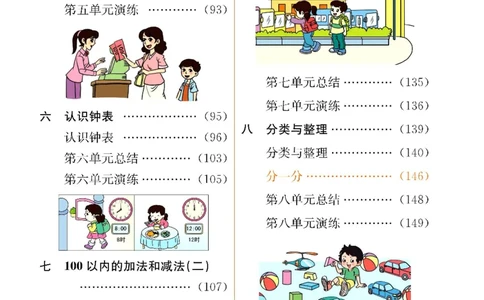 《七彩课堂》数学1年级下册（XS）_一年级上下册资料_小学一年级学习资料-25年更新版_1-04、小学一年级数学下册_1-4-2、练习题、作业、试题、试卷_西师版_电子册