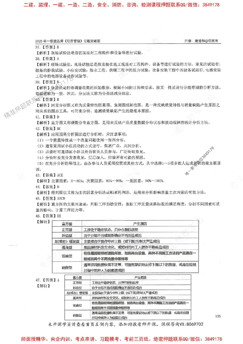 一建管理-宿吉南-母题题库完整_2026年一级建造师_2026年一建管理_2025年一建管理SVIP_01-精华文档✿电子教材✿历年真题_57-管理《核心母题题库》宿吉南推荐