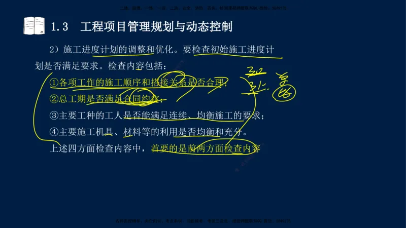 王少杰-一建-管理-冲刺串讲_2026年一级建造师_2026年一建管理_2025年一建管理SVIP_04-冲刺串讲✿考点强化✿小灶集训_15-管理《冲刺串讲班》王少杰CSW_讲义