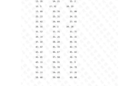 80以内混合加减第21-40篇答案_小学数学口算竖式脱式计算应用题一二三四五六年级上下册电_小学数学口算题库电子版（1-6）_小学数学口算一年级_口算题适合1年级(含答案）