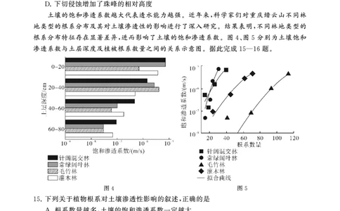 2025年3月高三T8联考地理试卷_@高三模考真题_2025年3月高三T8联考试卷及答案