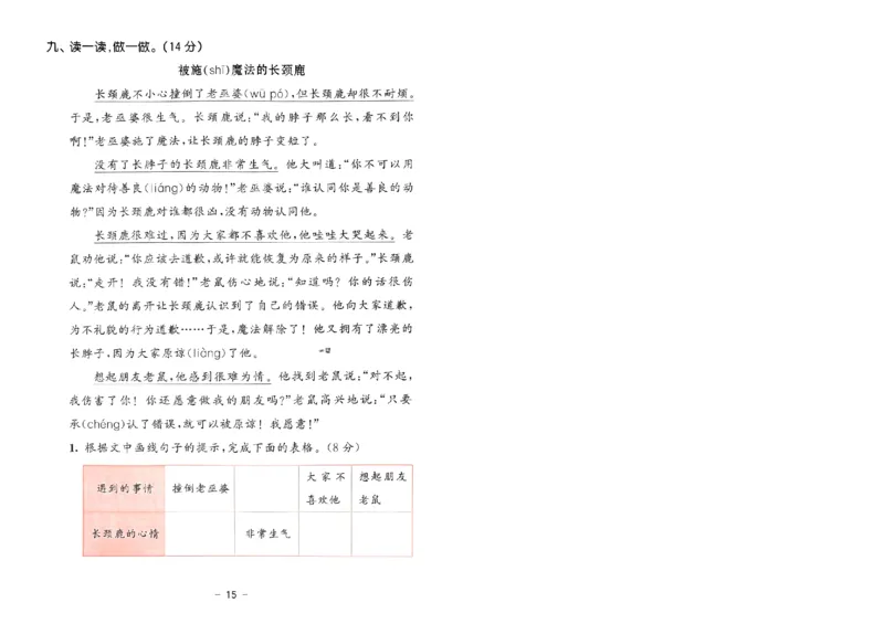《53天天练》语文2年级下册（RJ）测评卷_二年级上下册资料_小学二年级学习资料-25年更新版_2-02、小学二年级语文下册_2-2-2、练习题、作业、试题、试卷_电子册类