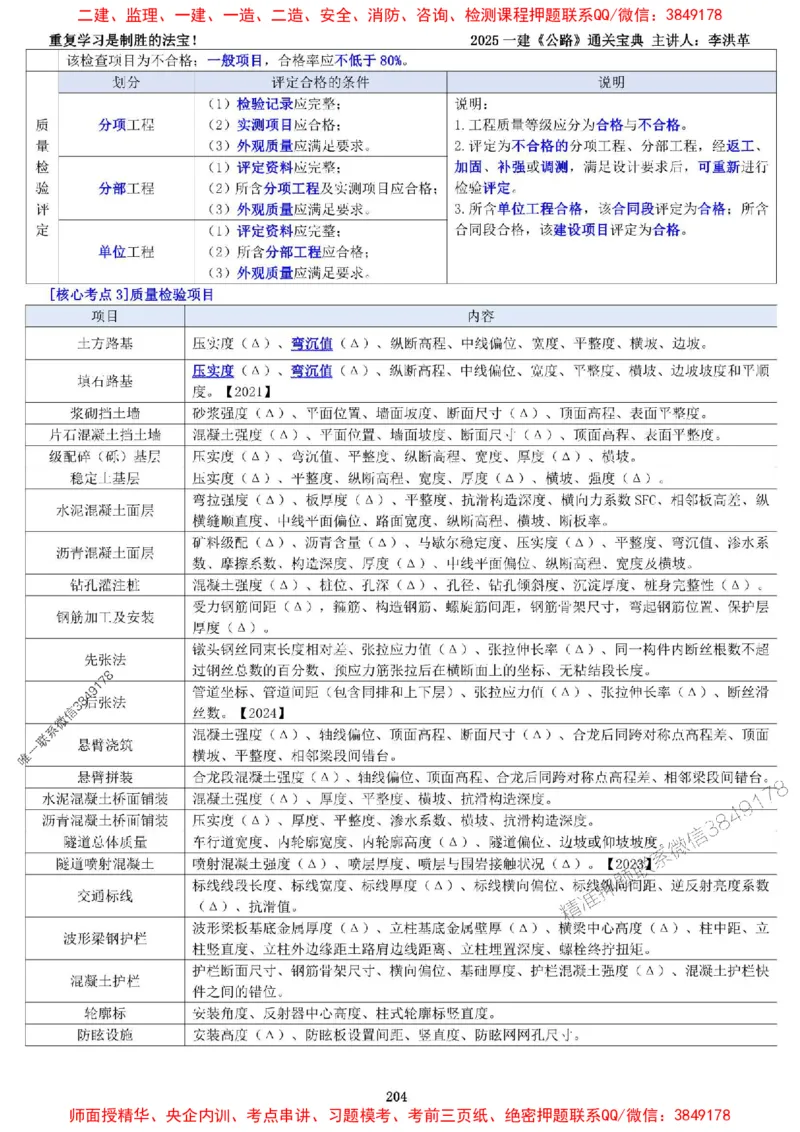 最新版：2025一建《公路》通关宝典（李洪革）_1_2026年一级建造师_2026年一建公路_2025年一建公路SVIP_01-精华文档✿电子教材✿历年真题_37-公路《新版通关宝典》李洪革推荐