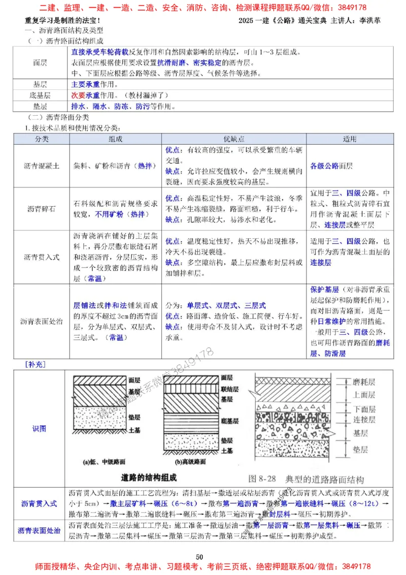 最新版：2025一建《公路》通关宝典（李洪革）_1_2026年一级建造师_2026年一建公路_2025年一建公路SVIP_01-精华文档✿电子教材✿历年真题_37-公路《新版通关宝典》李洪革推荐