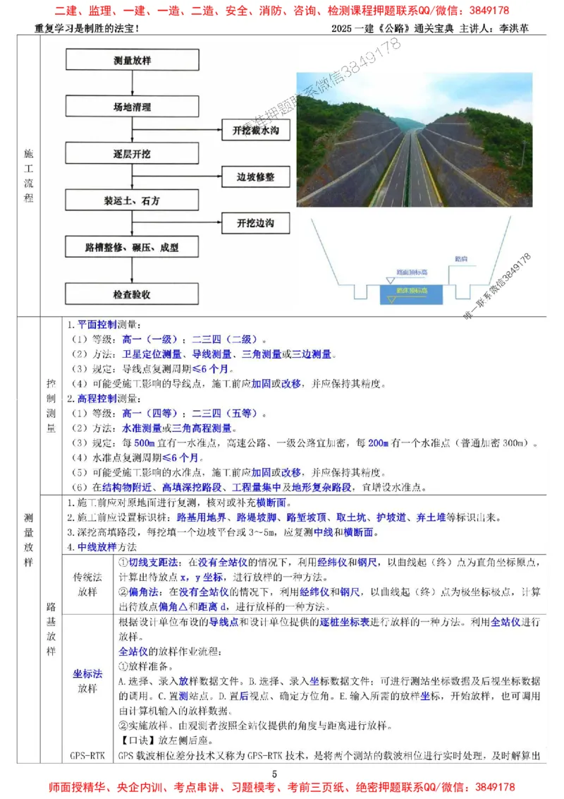 最新版：2025一建《公路》通关宝典（李洪革）_1_2026年一级建造师_2026年一建公路_2025年一建公路SVIP_01-精华文档✿电子教材✿历年真题_37-公路《新版通关宝典》李洪革推荐