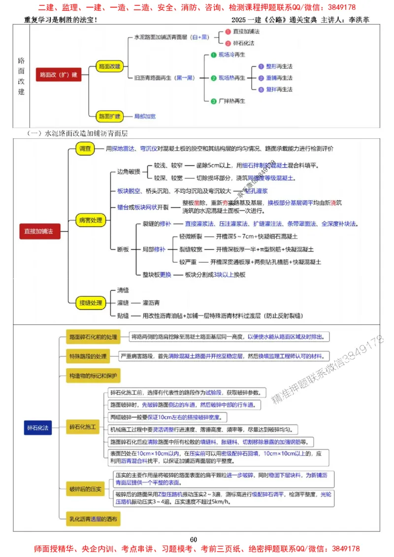 最新版：2025一建《公路》通关宝典（李洪革）_1_2026年一级建造师_2026年一建公路_2025年一建公路SVIP_01-精华文档✿电子教材✿历年真题_37-公路《新版通关宝典》李洪革推荐