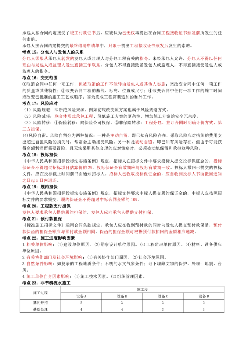 YL-管理-精粹8页纸_2026年一级建造师_2026年一建管理_2025年一建管理SVIP_05-考前密训✿央企特训✿机构普押_06-管理《精粹八页纸》YL