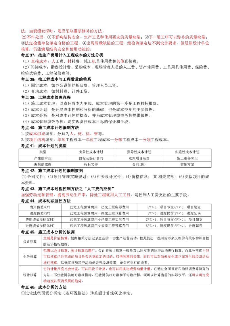 YL-管理-精粹8页纸_2026年一级建造师_2026年一建管理_2025年一建管理SVIP_05-考前密训✿央企特训✿机构普押_06-管理《精粹八页纸》YL