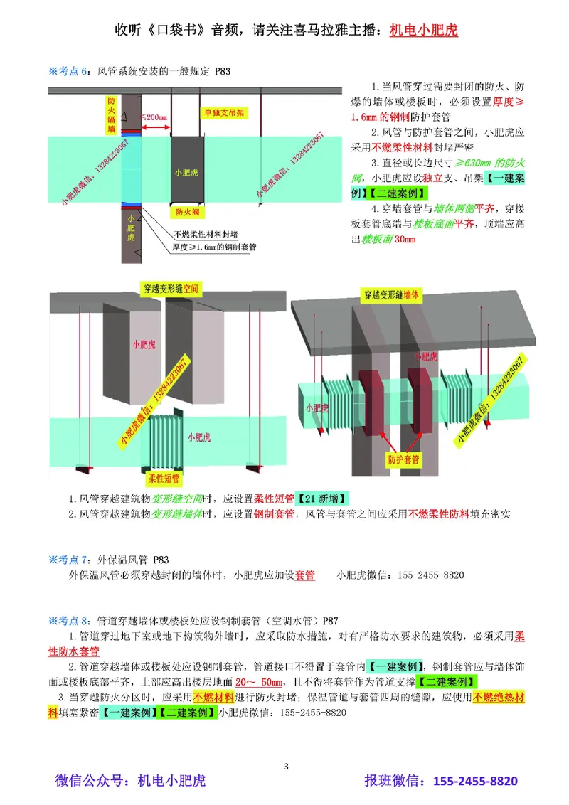 小肥虎-冲刺专题05-套管_2026年一级建造师_2026年一建机电_2025年一建机电SVIP_04-冲刺串讲✿考点强化✿小灶集训_24-机电《冲刺专题班》小肥虎SMR