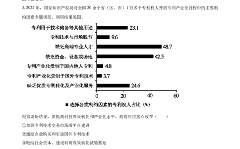 2023年高考政治试卷（新课标）（解析卷）_政治历年高考真题_新&middot;Word版2008-2025&middot;高考政治真题_政治（按省份分类）2008-2025_2008-2025&middot;（吉林）政治高考真题