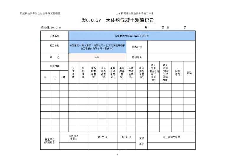 三等奖-大体积混凝土跳仓法专项施工方案-华江公司_2021-2023年优秀施组方案_施工方案_大体积混凝土跳仓法专项施工方案