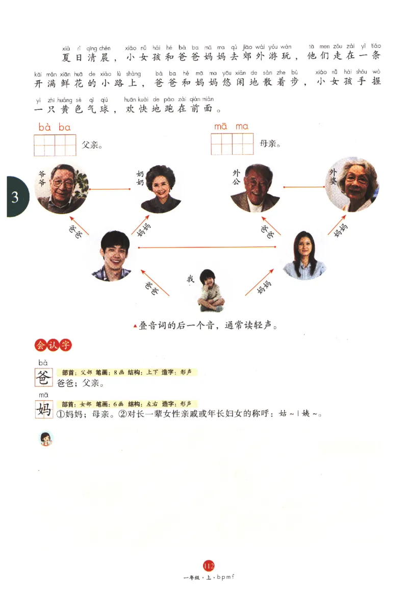 一年级上A1_一年级语文上册（统编版）_老课标资料_教学视频_第一套_010-绘本课堂PDF可下载打印