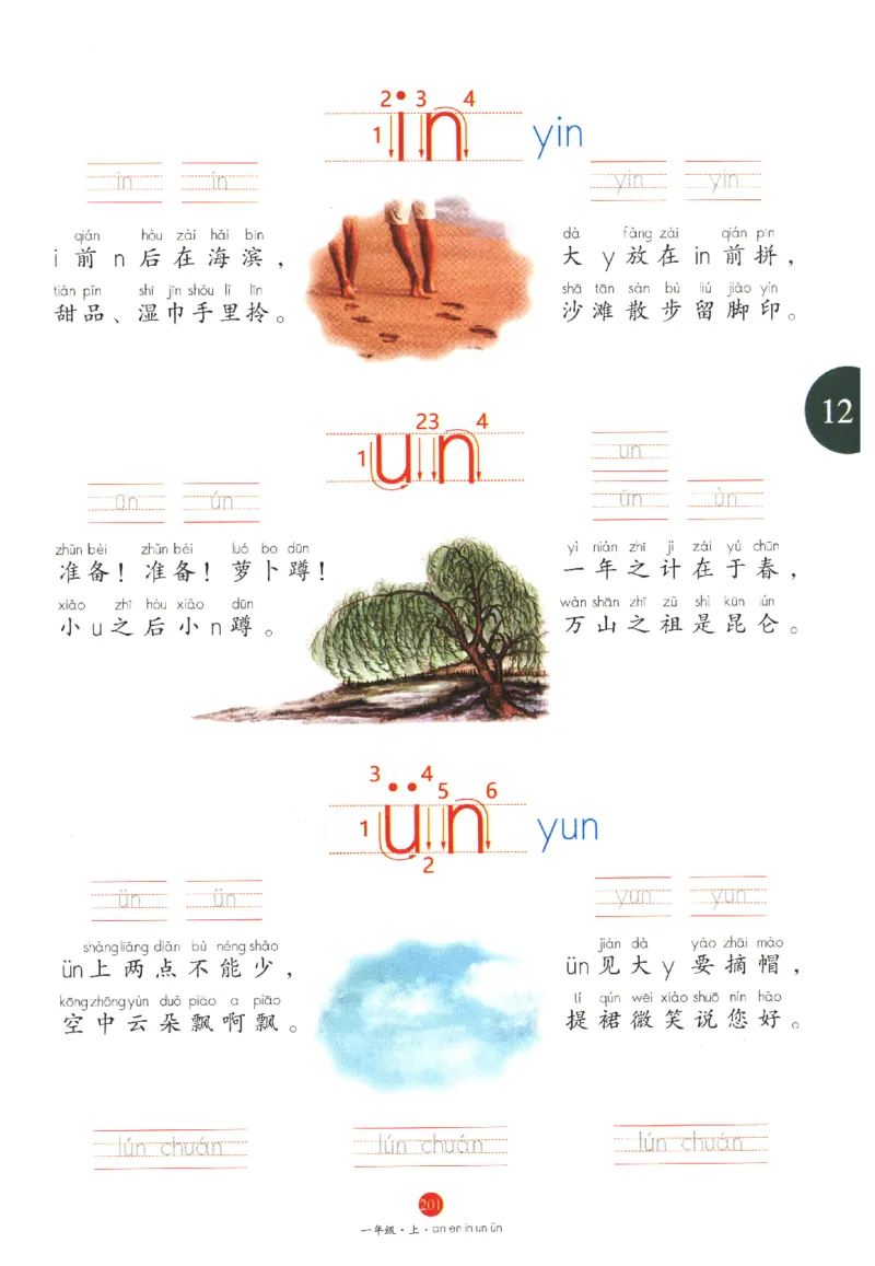 一年级上A1_一年级语文上册（统编版）_老课标资料_教学视频_第一套_010-绘本课堂PDF可下载打印