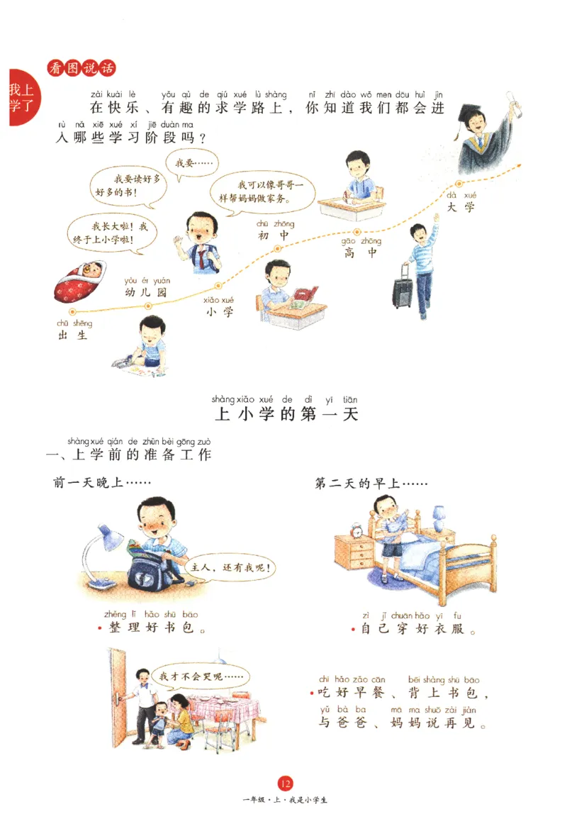 一年级上A1_一年级语文上册（统编版）_老课标资料_教学视频_第一套_010-绘本课堂PDF可下载打印