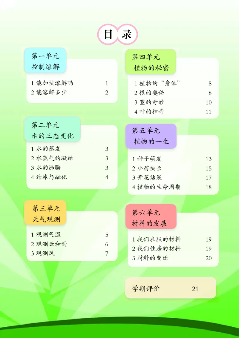 湘科版3年级科学下册活动手册_全部版本&bull;小学科学电子课本_湘科版小学科学电子课本