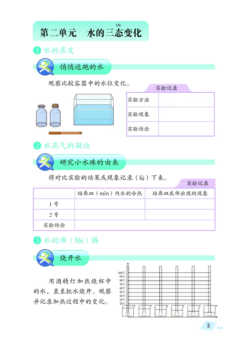 湘科版3年级科学下册活动手册_全部版本&bull;小学科学电子课本_湘科版小学科学电子课本