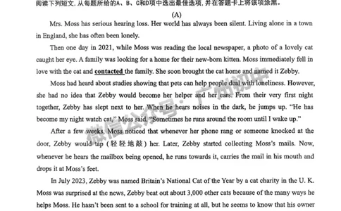 2025广州市铁一中学中考二模英语试题_广州九上月考+期中+期末+一模二模+中考真题_2025中考二模